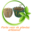 Porta Vaso de Planta Artesanal Porta Vaso de Planta Artesanal